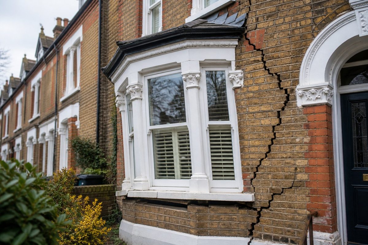 London clay subsidence in South-East London